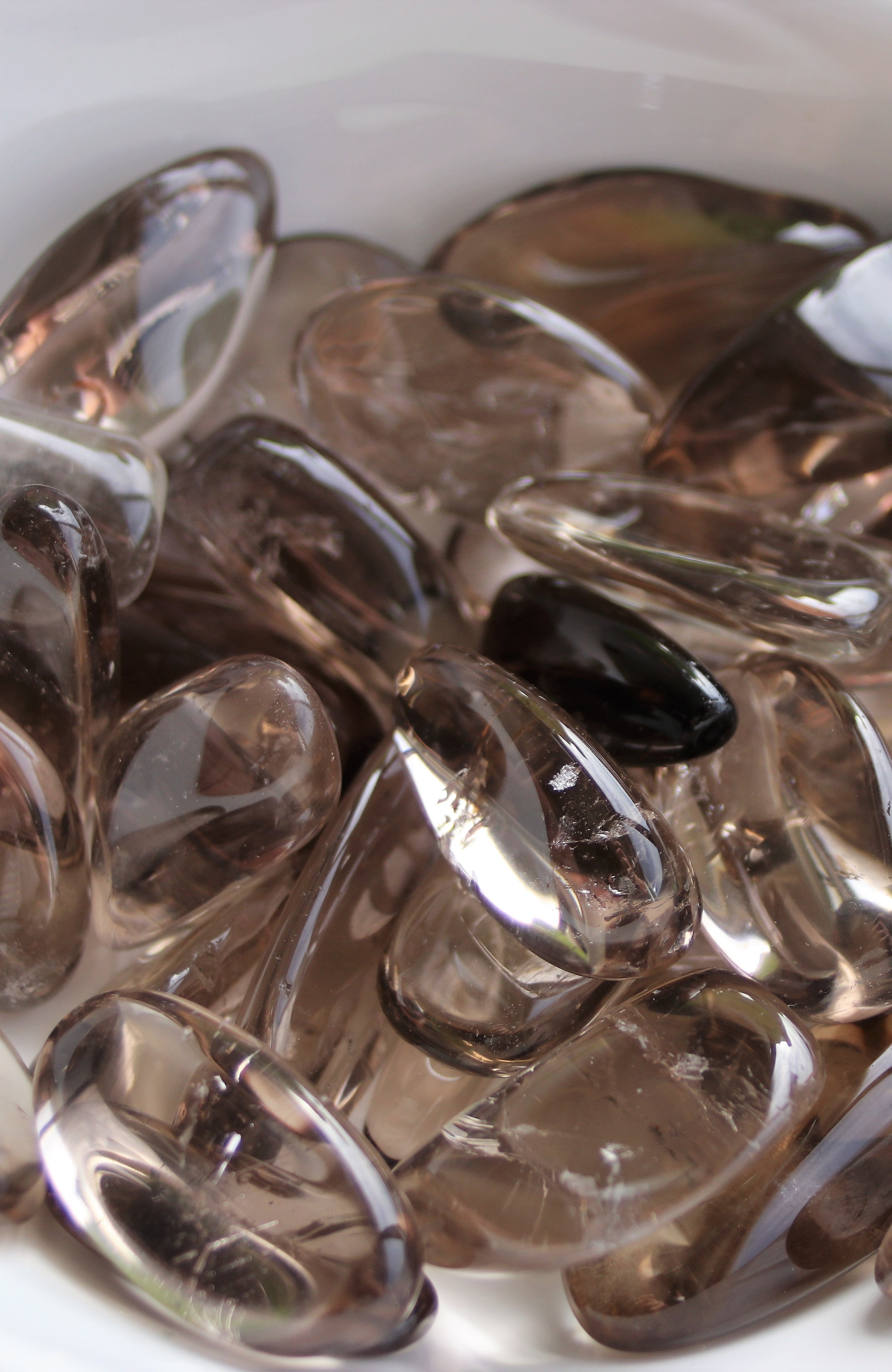 Smoky Quartz AA Tumbled Stone